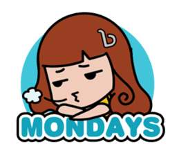 boii lady sticker #7260726