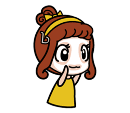 boii lady sticker #7260733