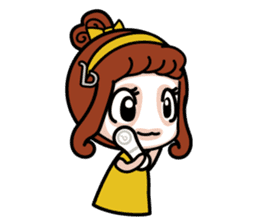 boii lady sticker #7260734