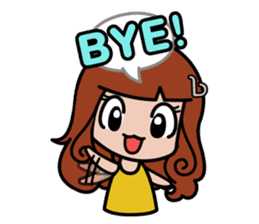 boii lady sticker #7260735