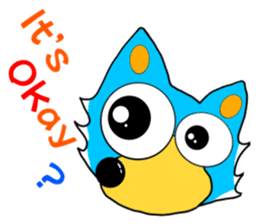 Won ta ful English version sticker #7260943