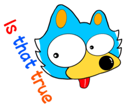 Won ta ful English version sticker #7260947