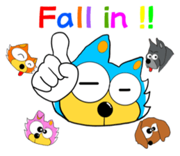 Won ta ful English version sticker #7260953