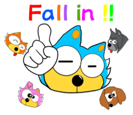 Won ta ful English version sticker #7260953