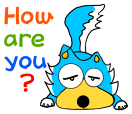 Won ta ful English version sticker #7260955