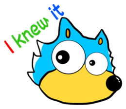 Won ta ful English version sticker #7260958