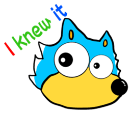 Won ta ful English version sticker #7260958