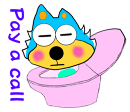 Won ta ful English version sticker #7260970