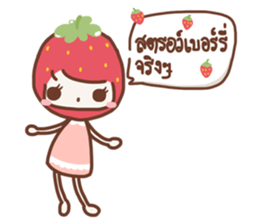 Absolutely Strawberry sticker #7261016