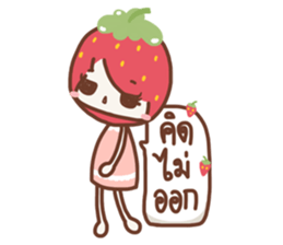 Absolutely Strawberry sticker #7261030