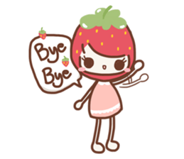 Absolutely Strawberry sticker #7261051
