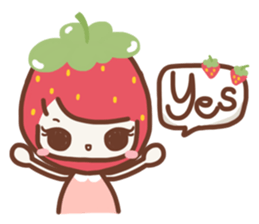 Absolutely Strawberry sticker #7261054