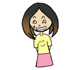 My name is nina sticker #7261068