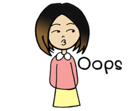 My name is nina sticker #7261072