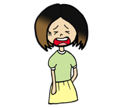 My name is nina sticker #7261073