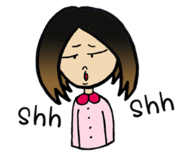 My name is nina sticker #7261074