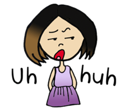 My name is nina sticker #7261075