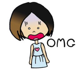 My name is nina sticker #7261077