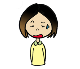 My name is nina sticker #7261085