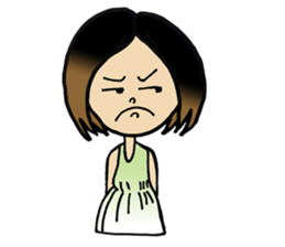 My name is nina sticker #7261086