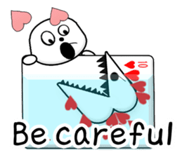 Minmin 4 of Hearts (English) sticker #7261356