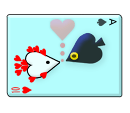 Minmin 4 of Hearts (English) sticker #7261357