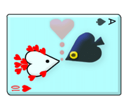 Minmin 4 of Hearts (English) sticker #7261357