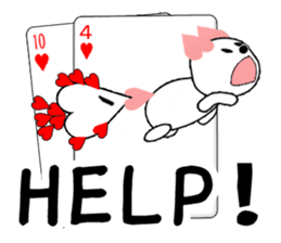 Minmin 4 of Hearts (English) sticker #7261358