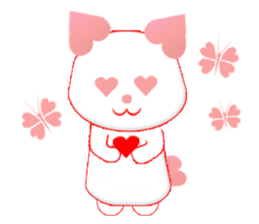 Minmin 4 of Hearts (English) sticker #7261367