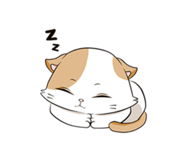 OTCDP - Sleepy cat sticker #7261548