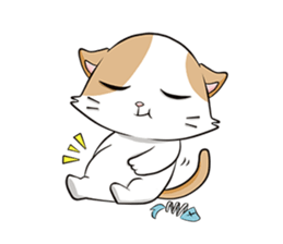 OTCDP - Sleepy cat sticker #7261565