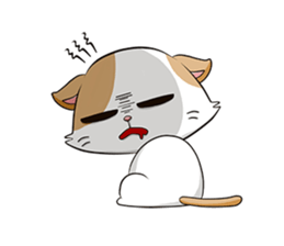 OTCDP - Sleepy cat sticker #7261573