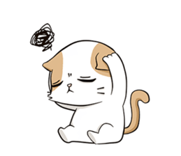 OTCDP - Sleepy cat sticker #7261575