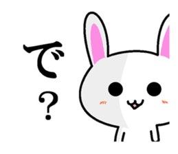 Mr. nice rabbit sticker #7262552