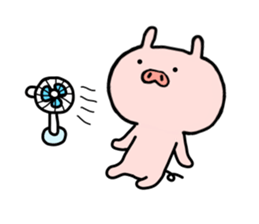 pig butamaru 3 sticker #7262890