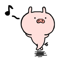 pig butamaru 3 sticker #7262893