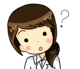 Med Student Diary sticker #7262900