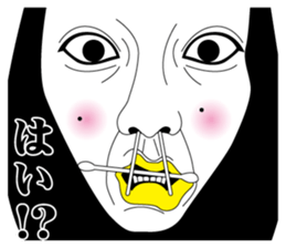 Strange face all stars 9. sticker #7262938