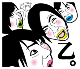 Strange face all stars 9. sticker #7262968