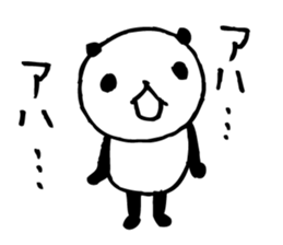 Every day of a panda42 sticker #7263667