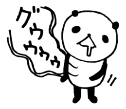 Every day of a panda42 sticker #7263685