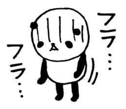 Every day of a panda42 sticker #7263689