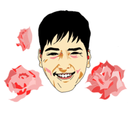 The Memorable Faces for English users sticker #7263898