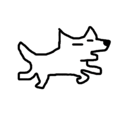 Collecting dogs sticker #7264419