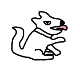 Collecting dogs sticker #7264421