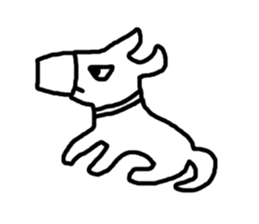 Collecting dogs sticker #7264422