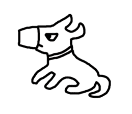Collecting dogs sticker #7264422