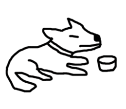 Collecting dogs sticker #7264425