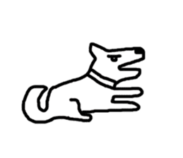 Collecting dogs sticker #7264427