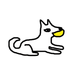 Collecting dogs sticker #7264431